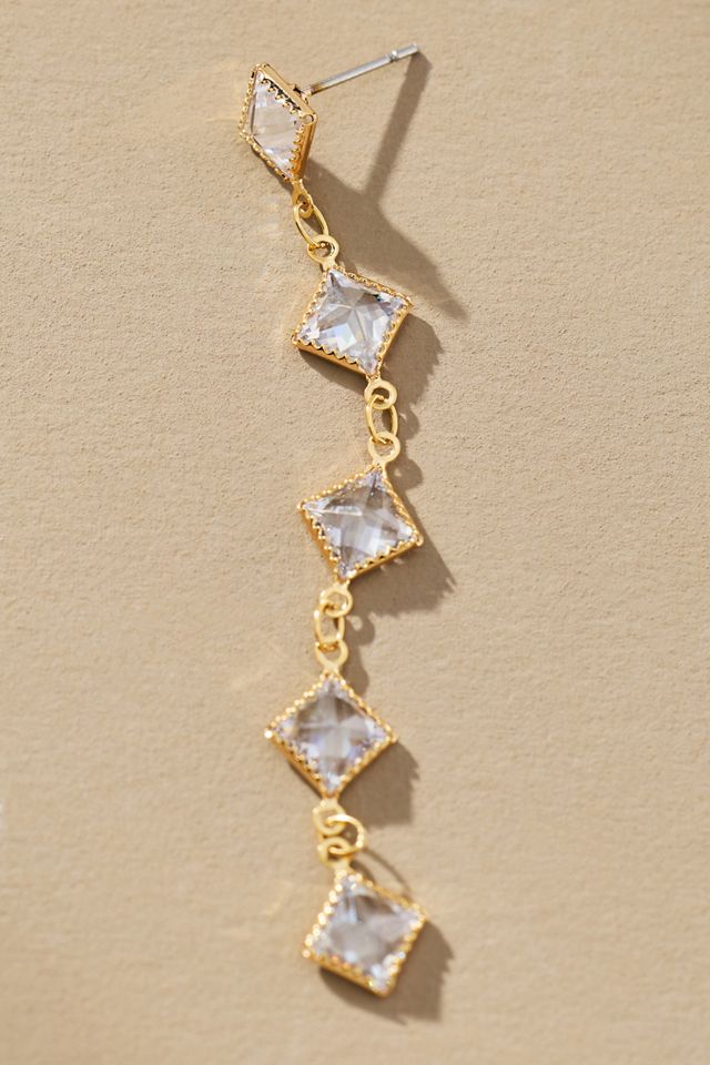 Diamond Drop Earrings #1