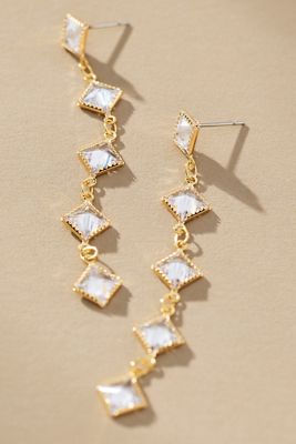 Diamond Drop Earrings