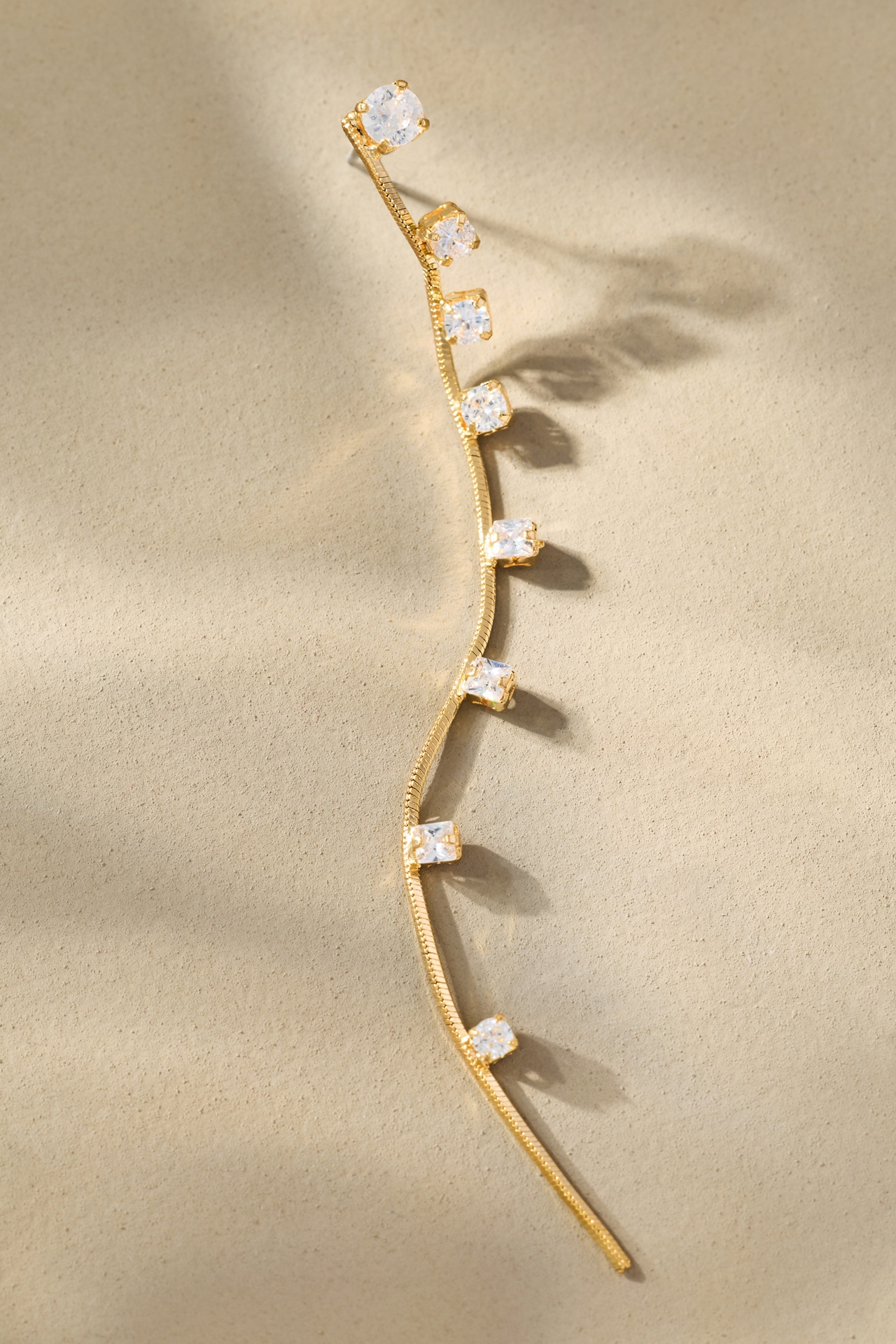 Small Crystal Drop Earrings