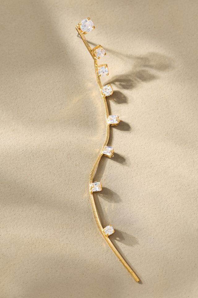 Small Crystal Drop Earrings #1