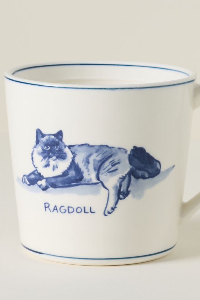 Molly Hatch Stoneware Cat Mugs #3