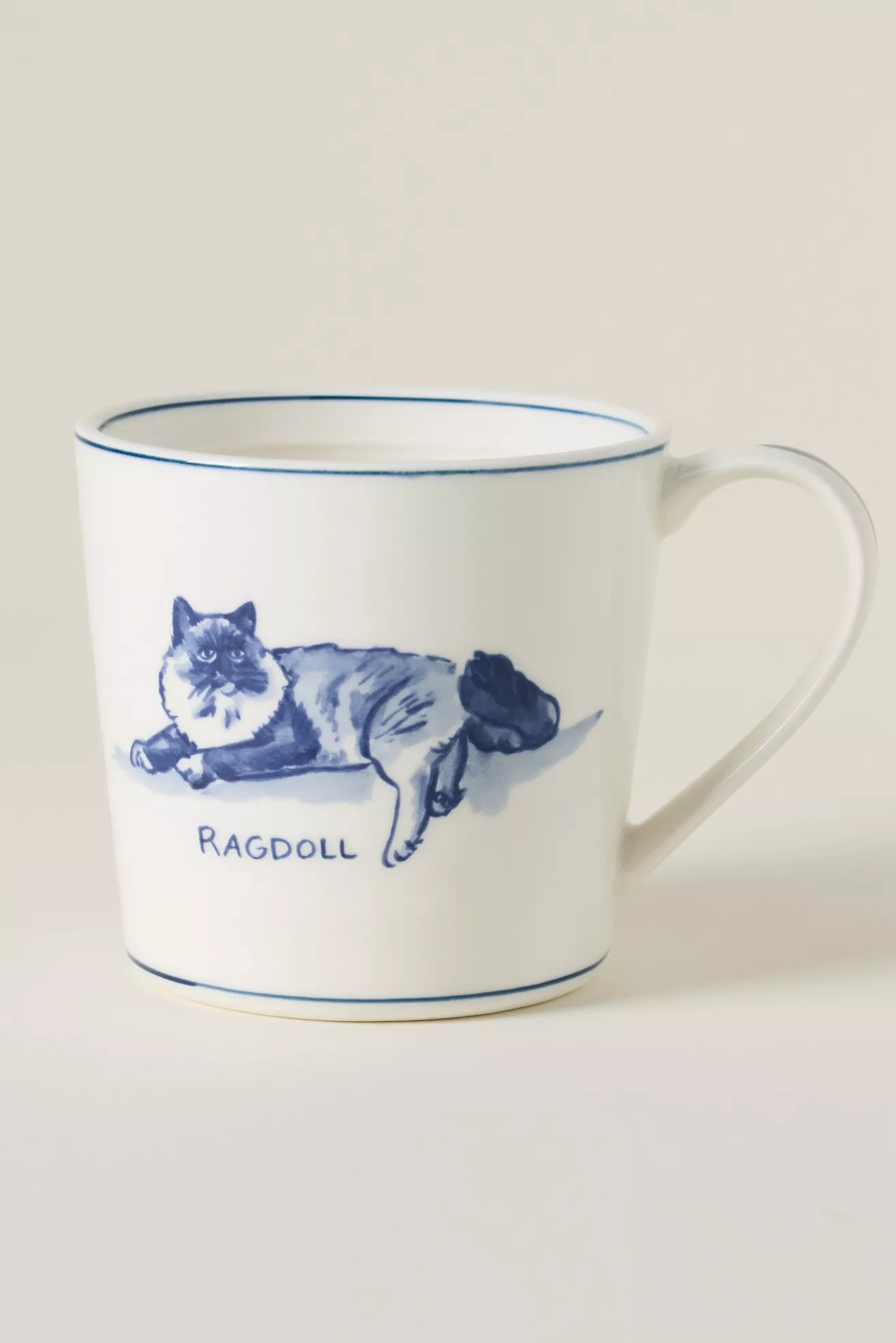 Molly Hatch Stoneware Cat Mugs - thumbnail 3