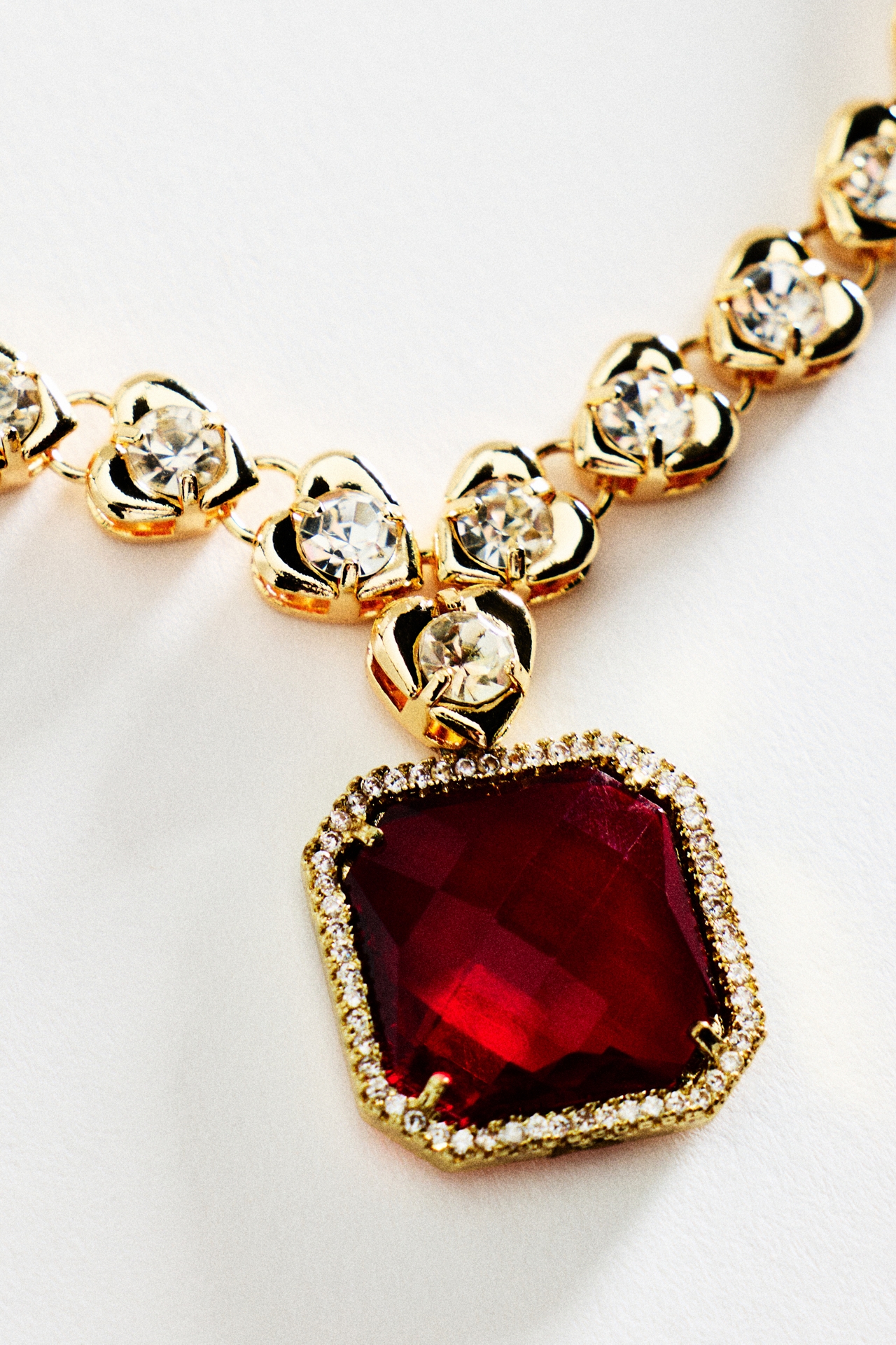 Gem Pendant Necklace