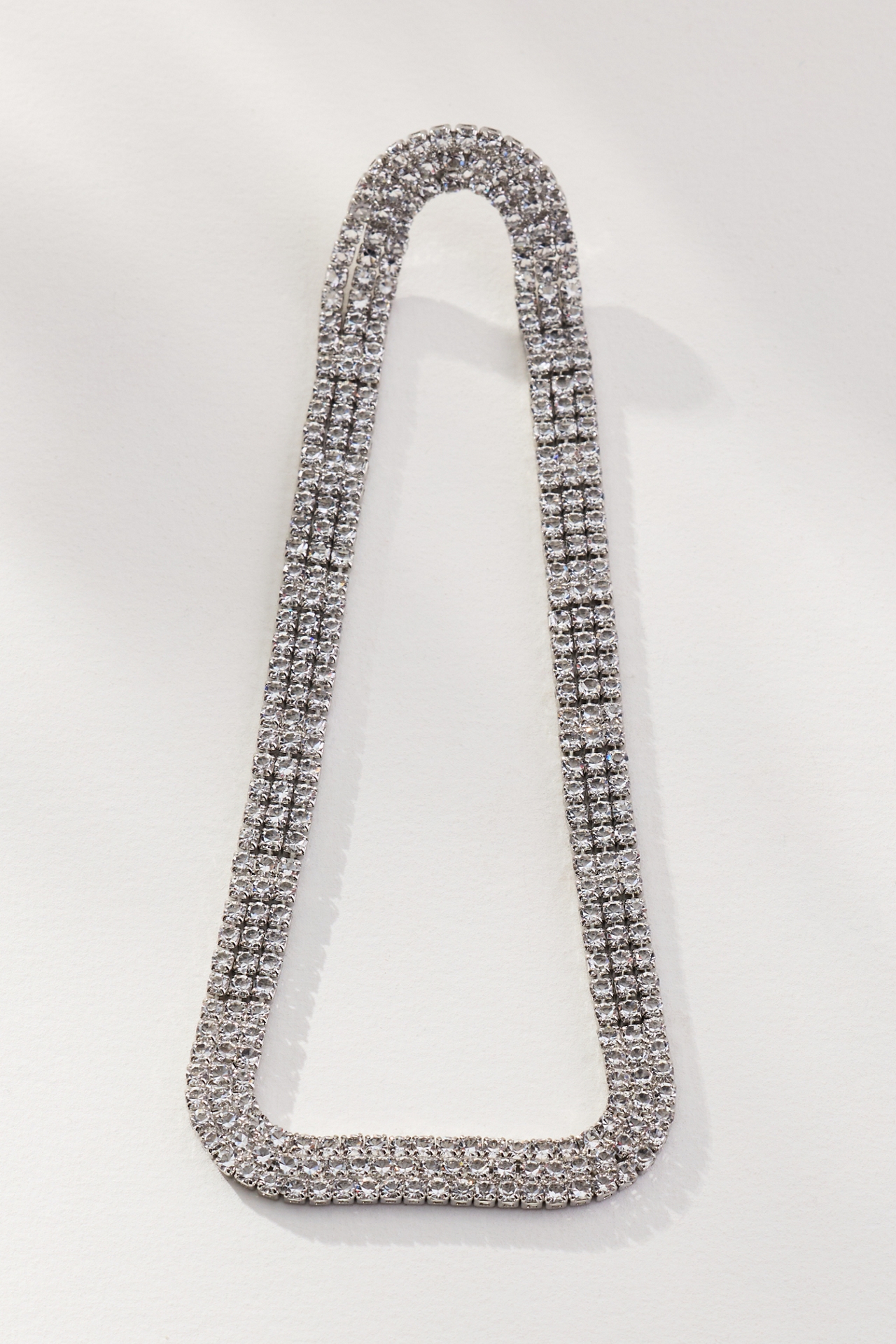 Crystal Oval Earrings