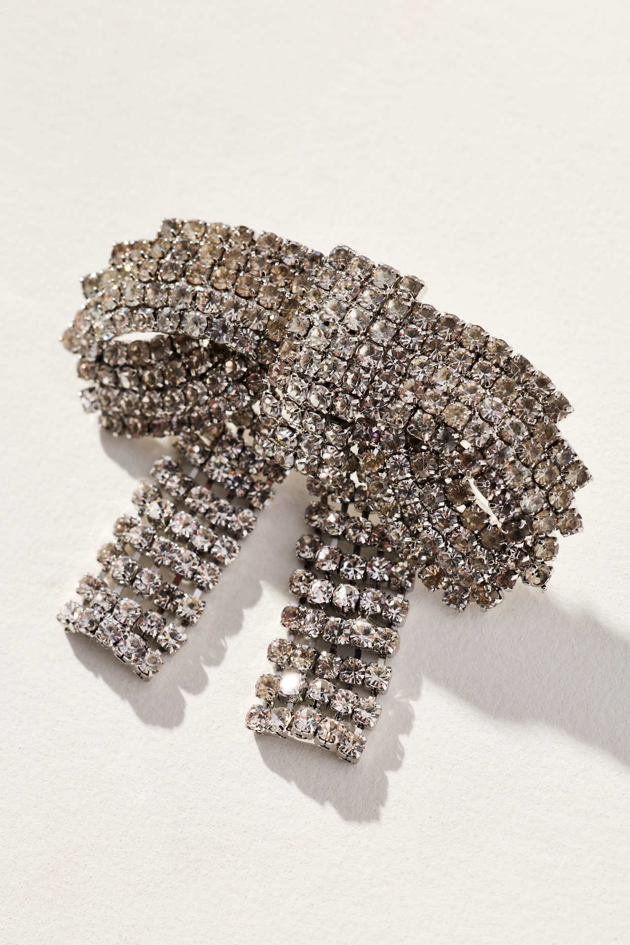 Crystal Bow Earrings