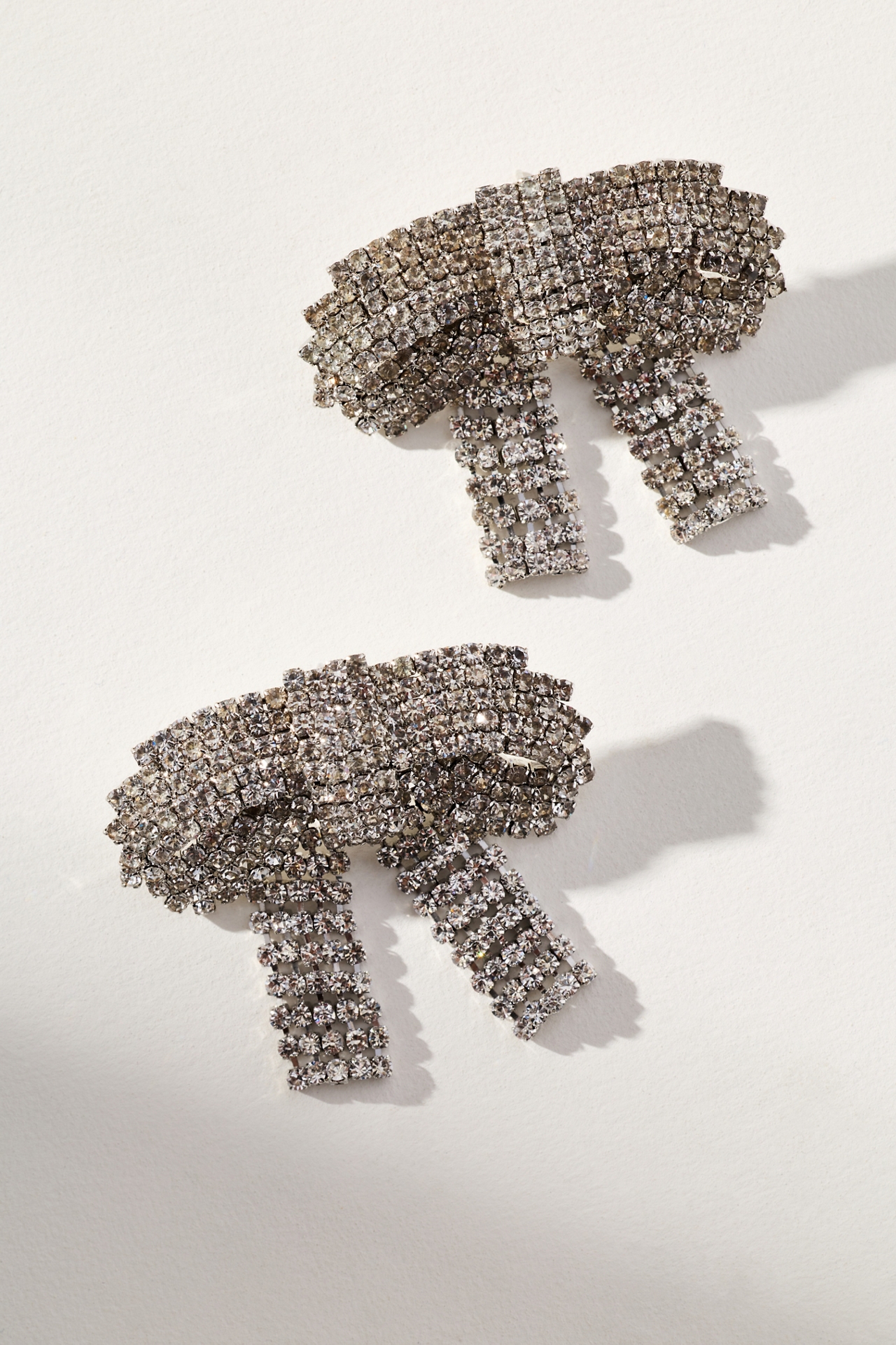 Crystal Bow Earrings