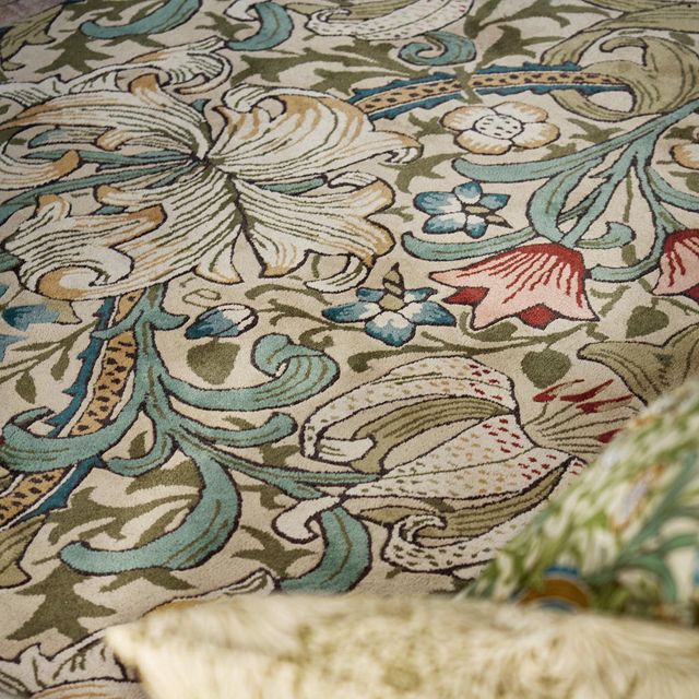 Morris & Co. Golden Lilly Rug #4