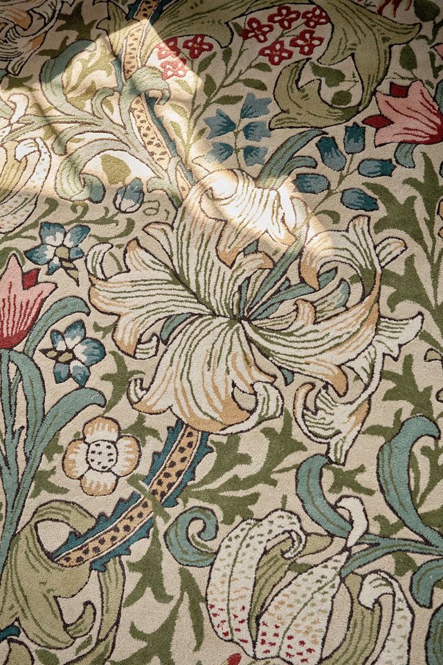 Morris & Co. Golden Lilly Rug #5