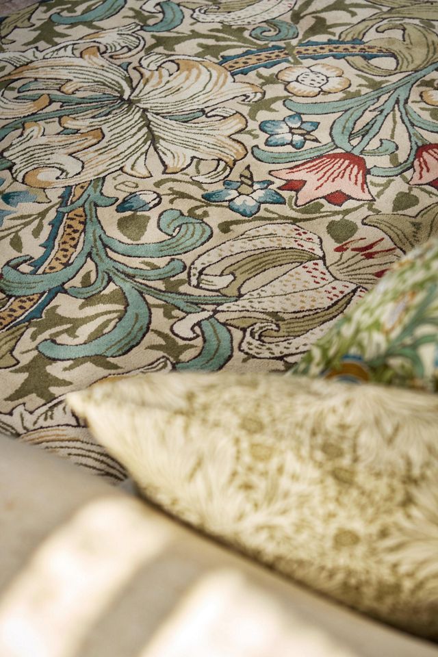 Morris & Co. Golden Lilly Rug #6