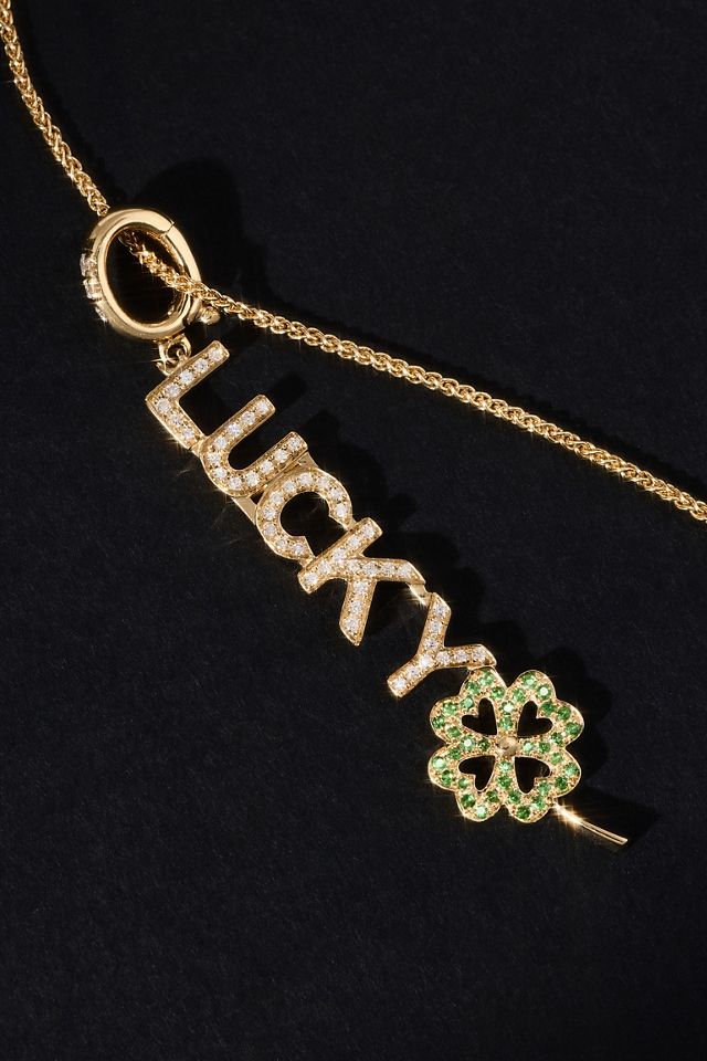 Eden Presley One Word Mantra Lucky Pendant #1