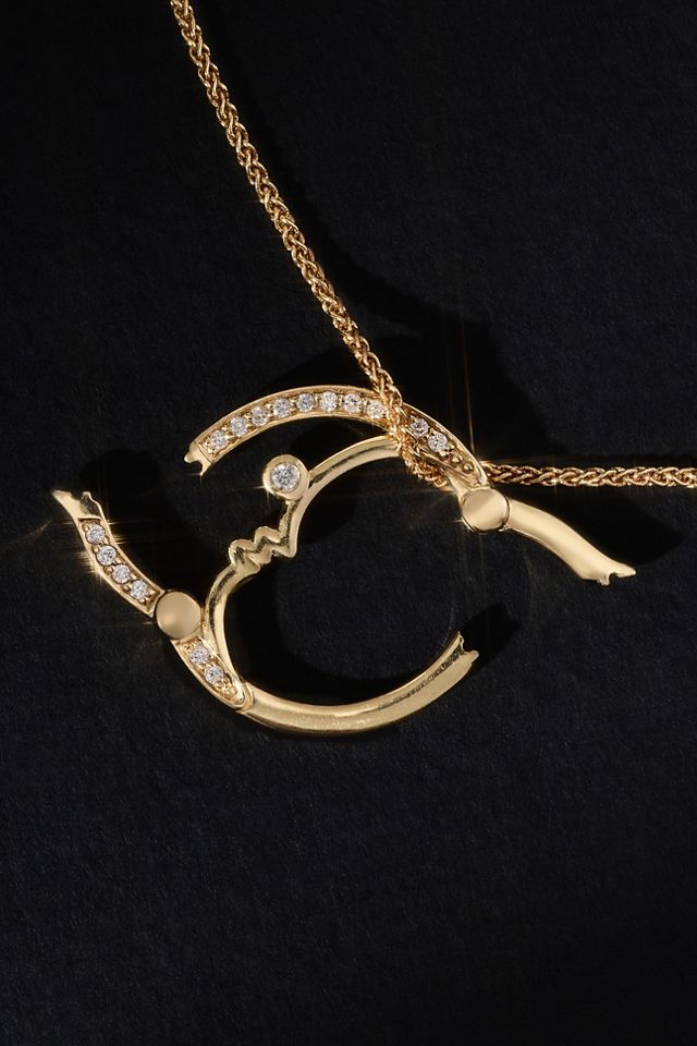 Eden Presley Double-Sided Moon Motif Closure Lock #1