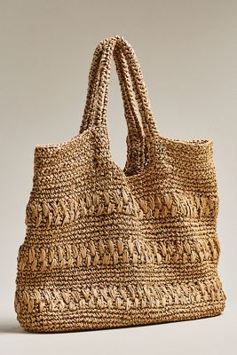 LSPACE Changing Tides Raffia Bag