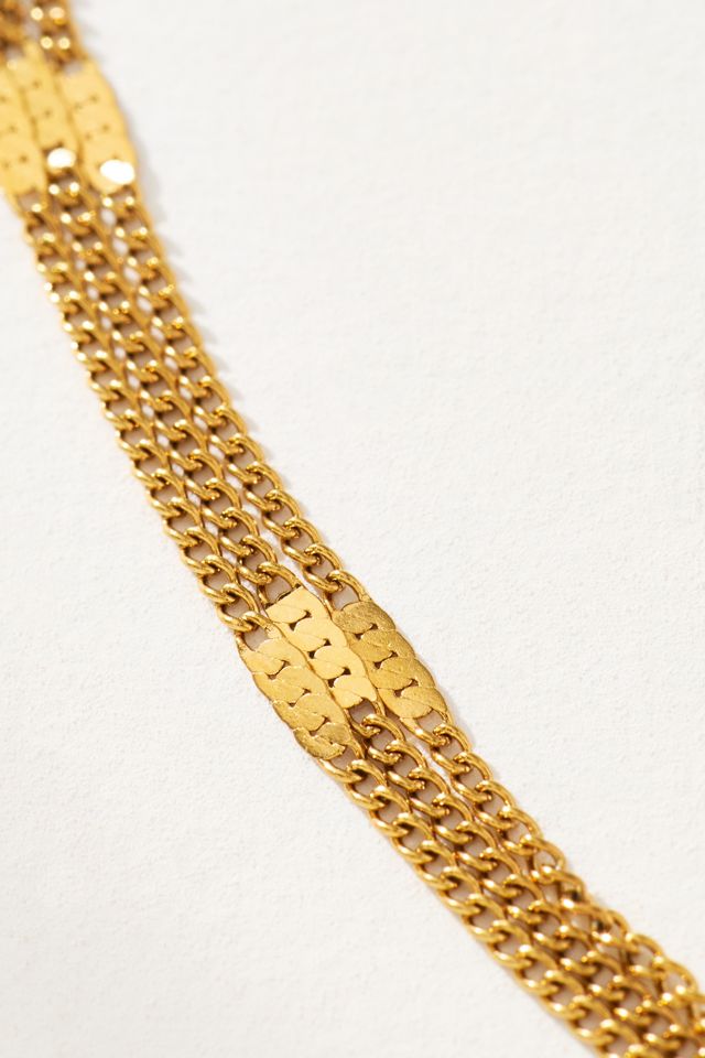 Water-Resistant Braided Chain Necklace #1