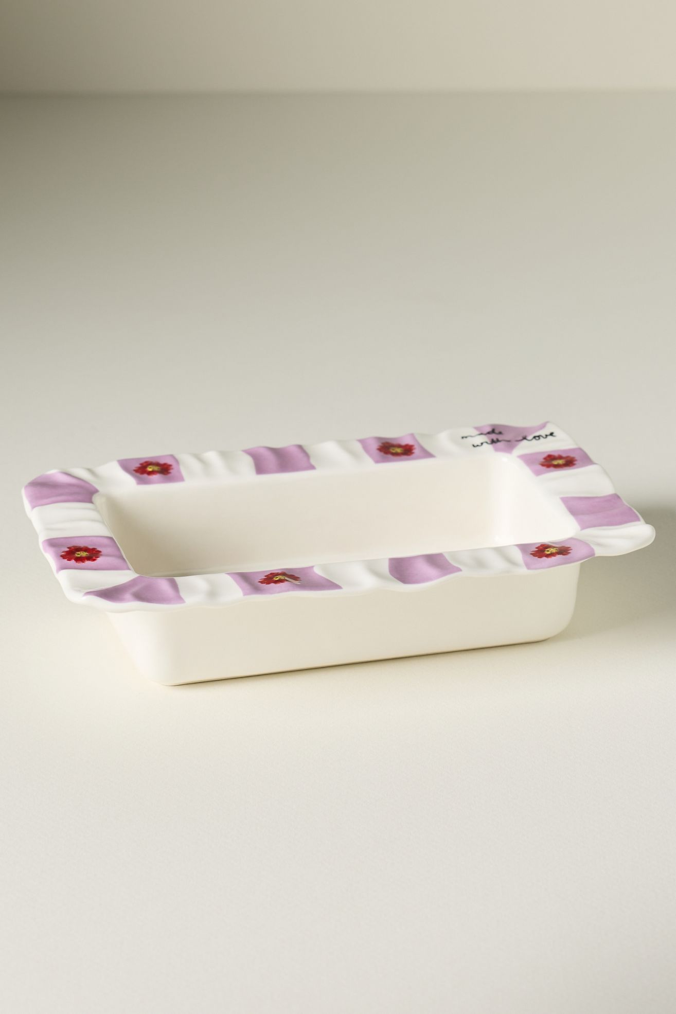 Amma Stoneware Loaf Pan - Light Purple, One Size
