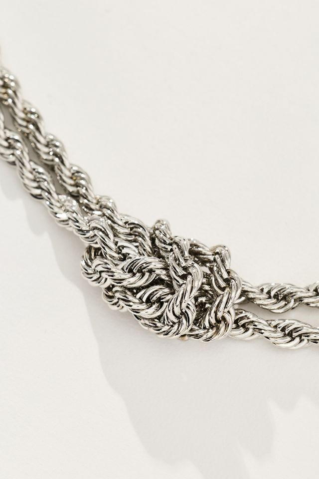 8 Other Reasons Knot Chain Necklace | Anthropologie