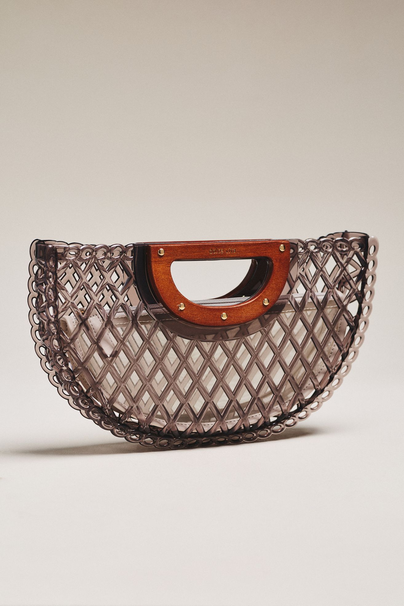 Dolce Vita Solandra Jelly Clutch - Black, One Size