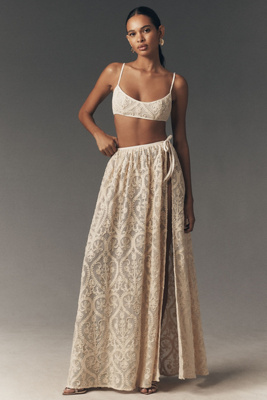 SAU LEE Amare Maxi Skirt | Anthropologie