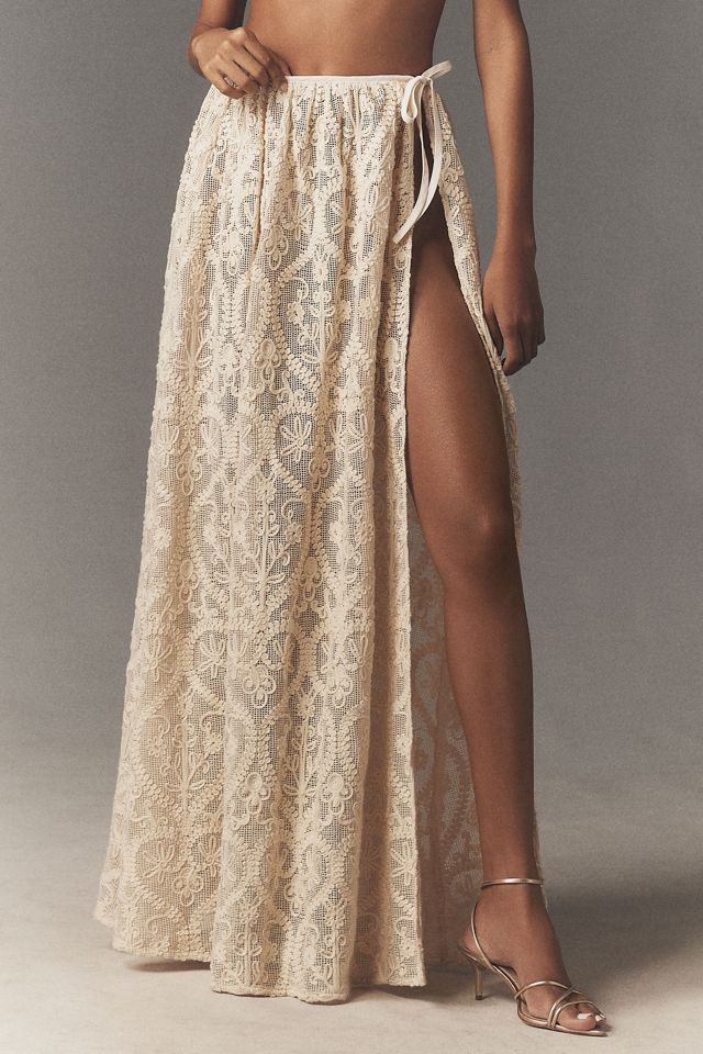 SAU LEE Amare Maxi Skirt | Anthropologie