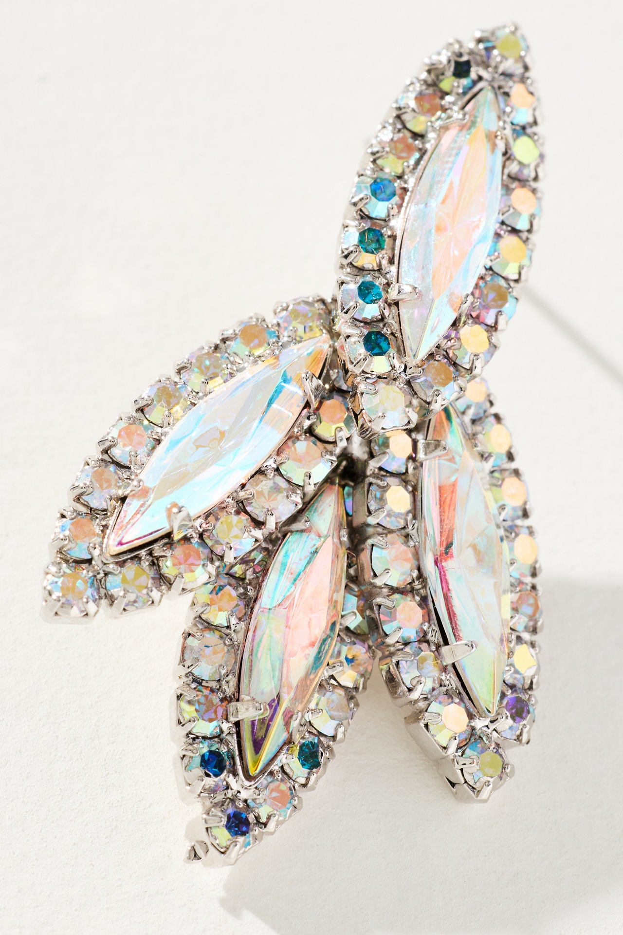 Elizabeth Cole Petite Bacall Crystal Earrings