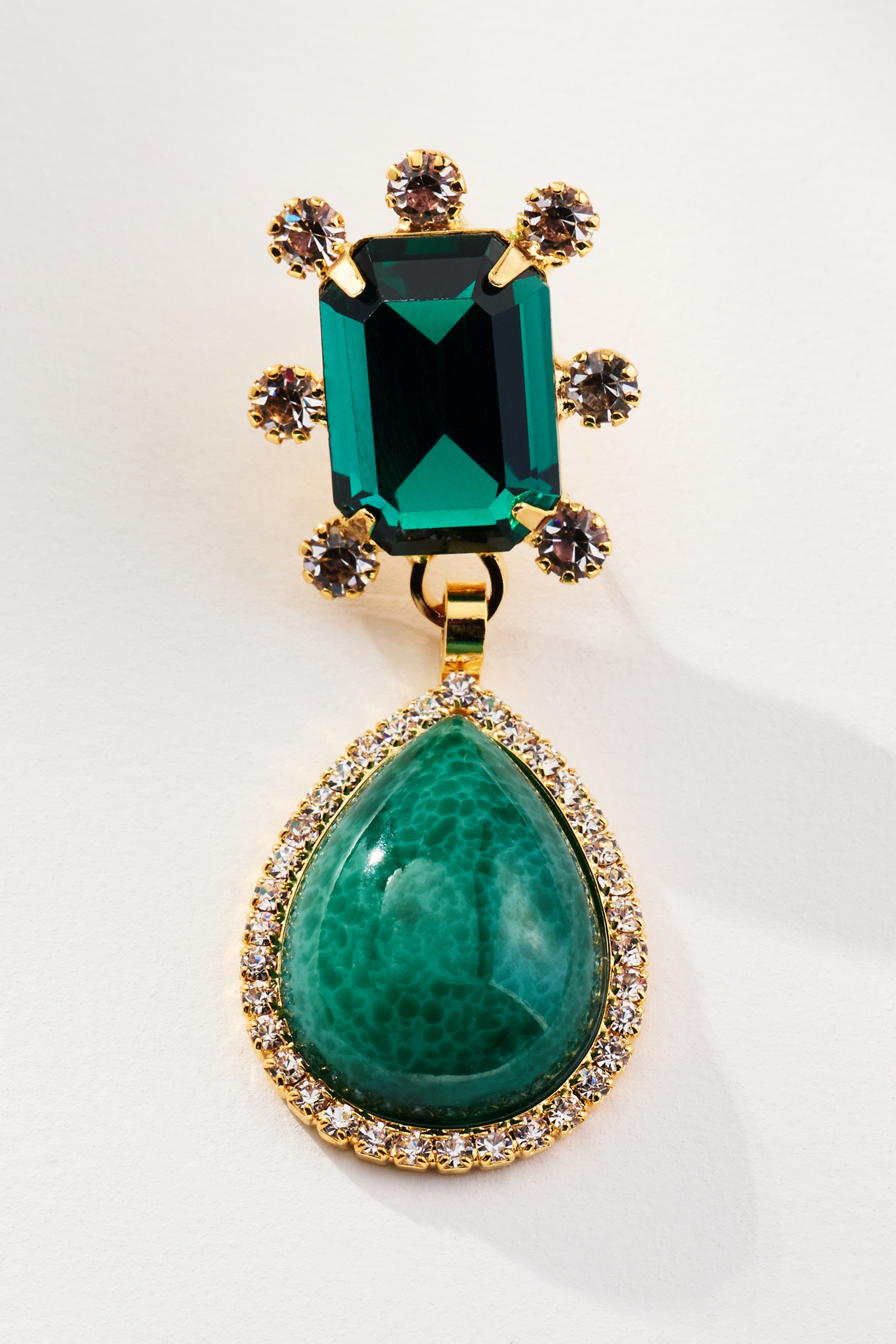 Elizabeth Cole Agnes Crystal Earrings