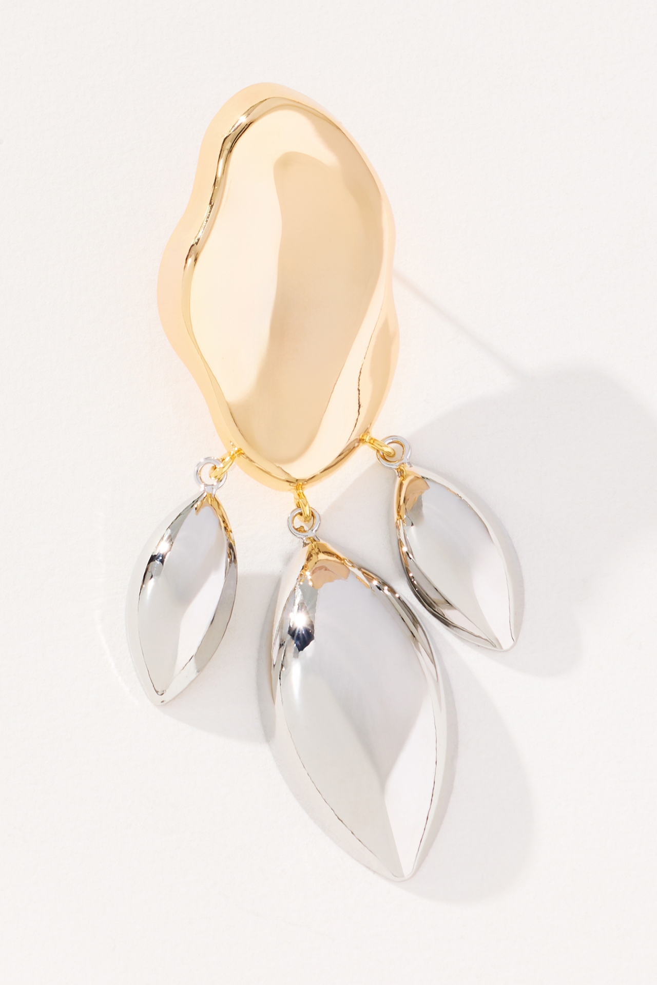 Drippy Teardrop Dangle Earrings