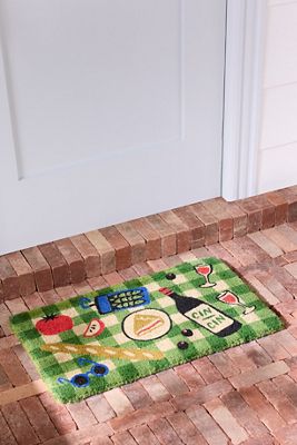 Picnic Coir Printed Doormat