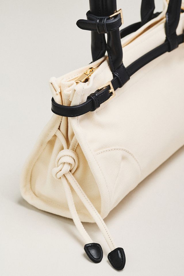 Greer Structured Canvas Shoulder Bag #2