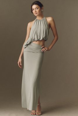 white dress shirt navy pants brown shoes Dreamer Maxi Dress in Ice Yellow