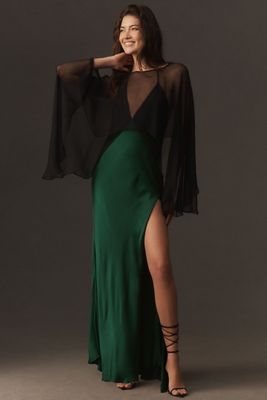 Geisha Designs High-Low Sheer Cape