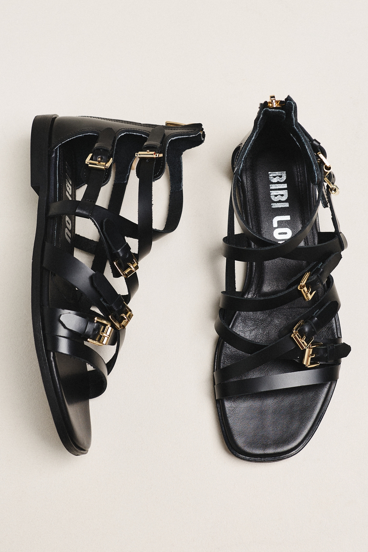 Bibi Lou Gladiator Buckle Sandals