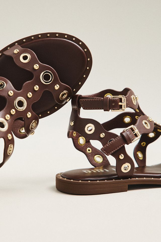 Bibi Lou Calla Studded Gladiator Sandals #2