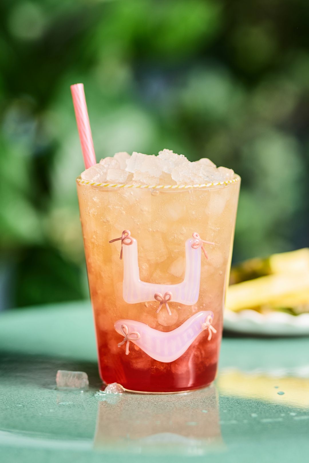 Poolside Juice Glass - Bikini, One Size
