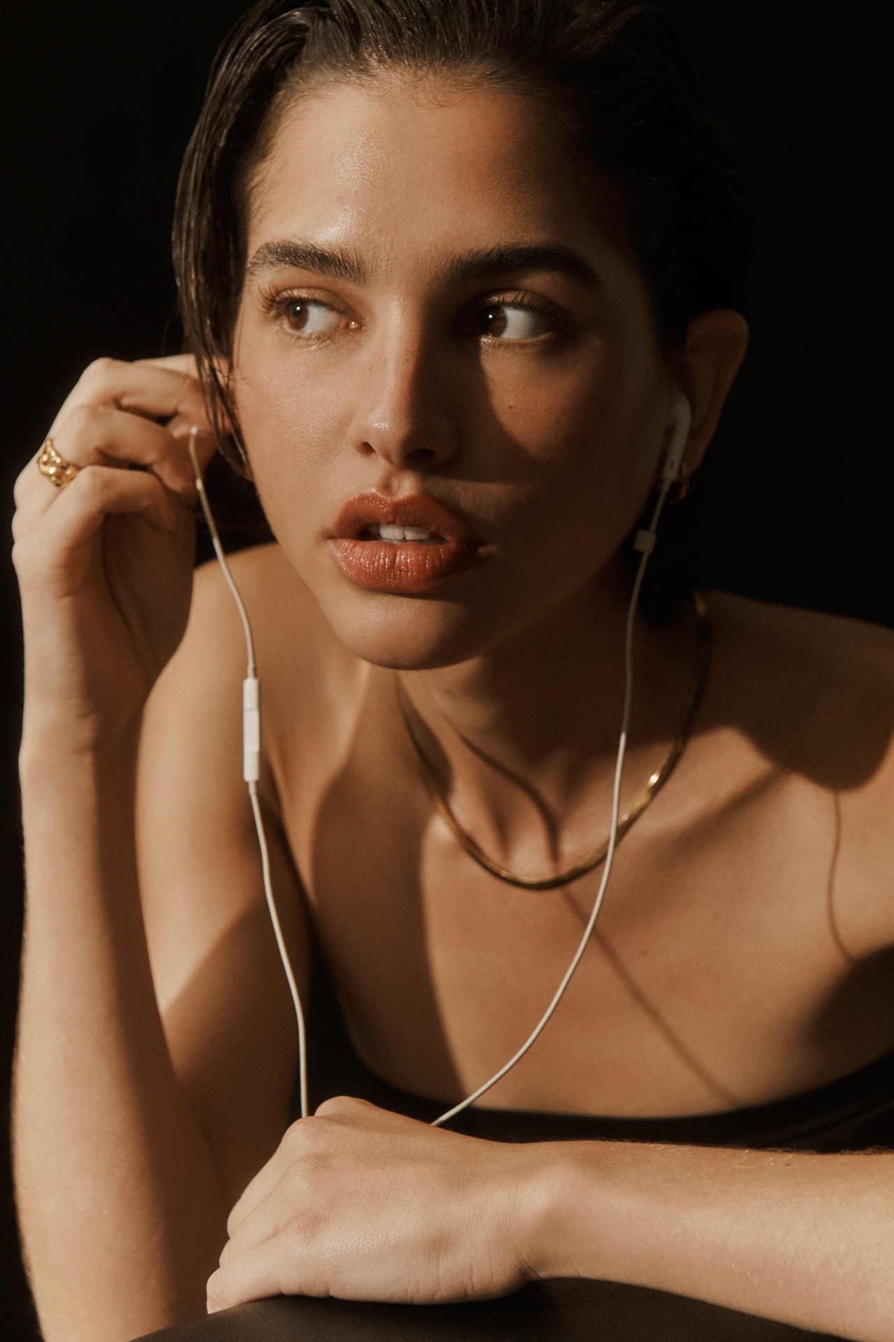 Water-Resistant Snake Chain Necklace