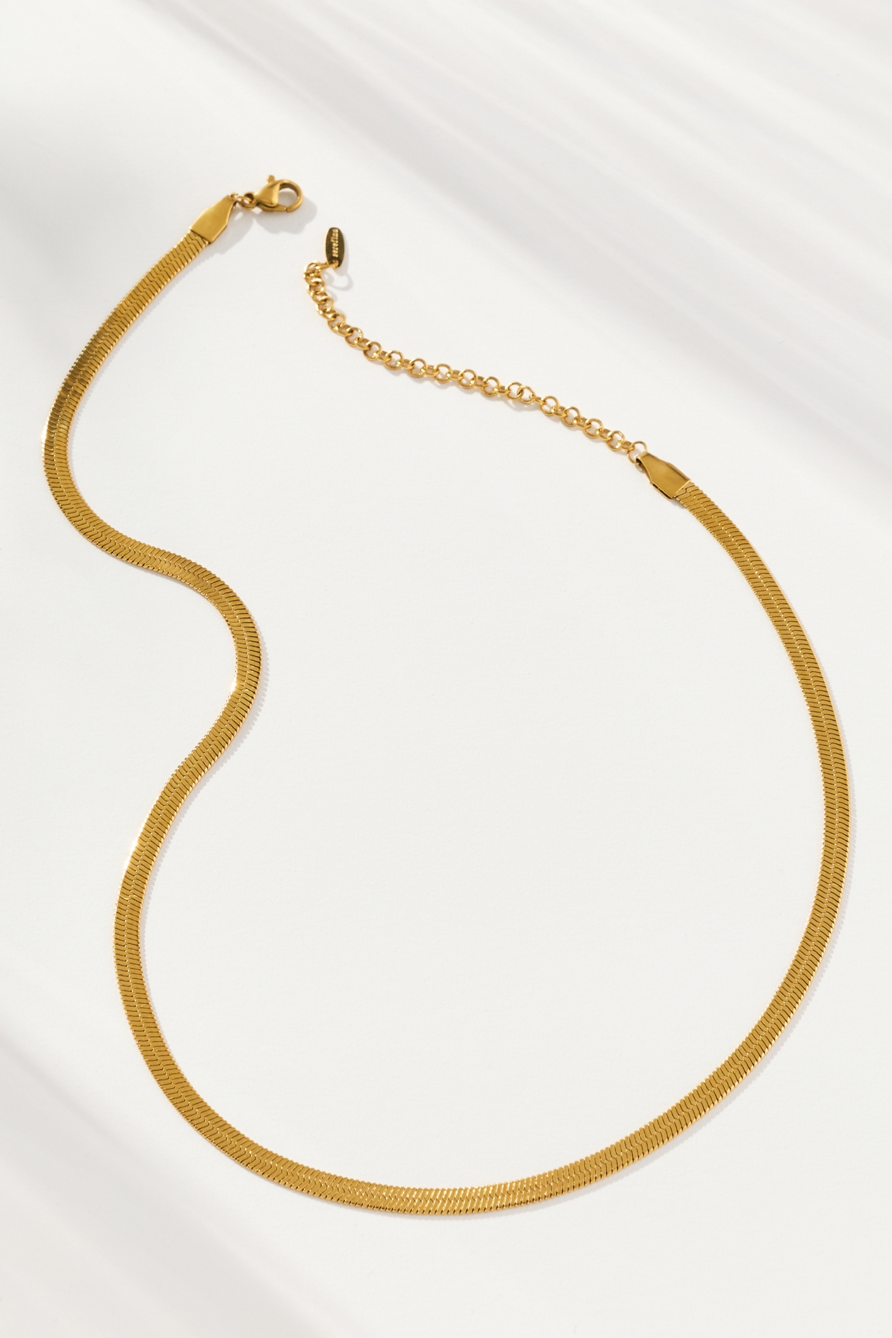 Water-Resistant Snake Chain Necklace