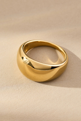 By Anthropologie Dome Ring In Gold