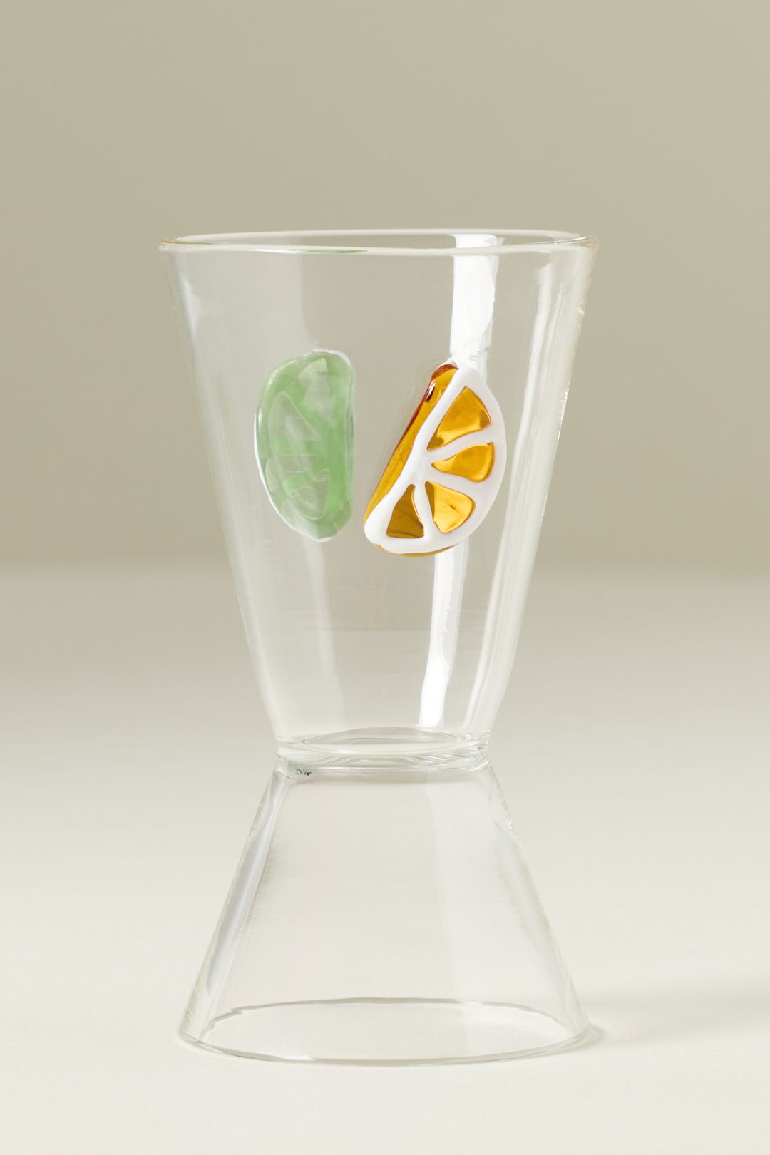 Icon Glass Jigger - Lime, One Size