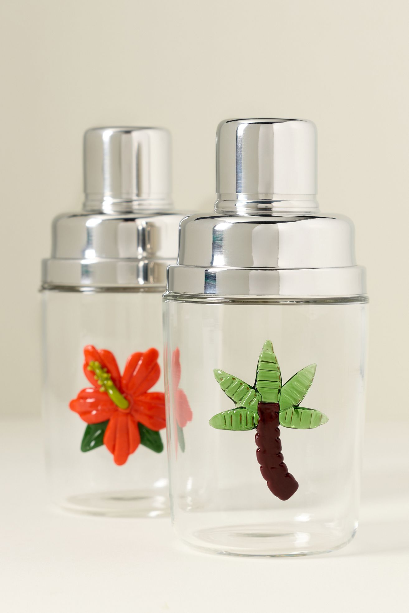 Love Notes Icon Mini Cocktail Shaker - Palm Tree, One Size