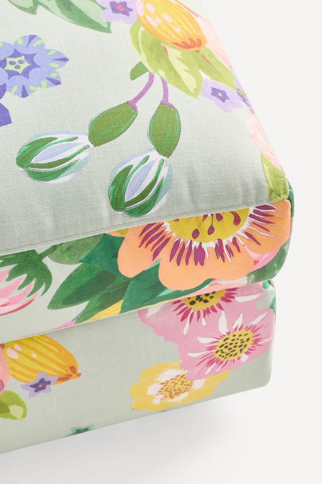 Denver Printed Outdoor Ottoman #2