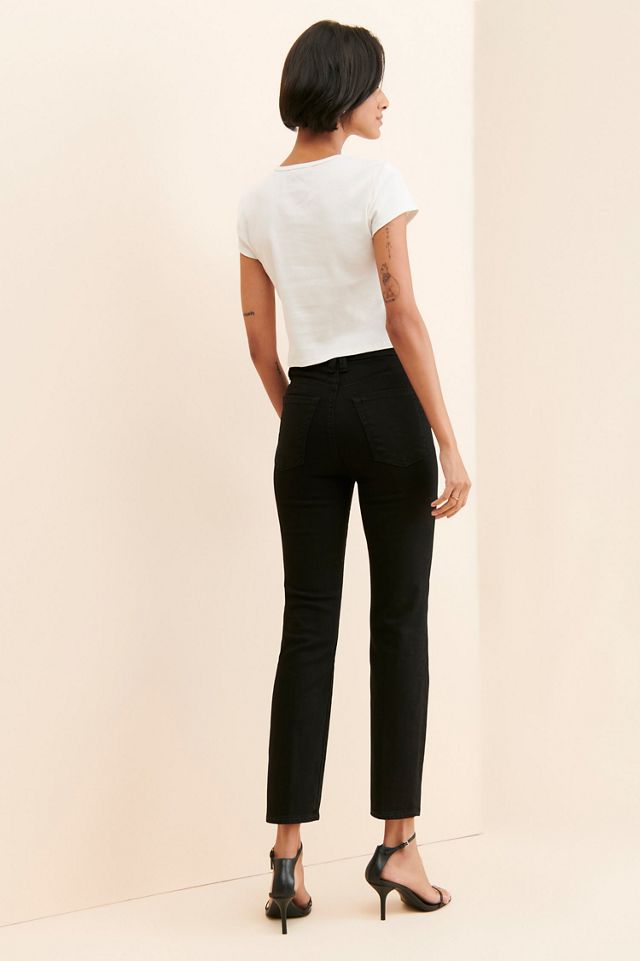 Good American Classic Crossover Jeans #1