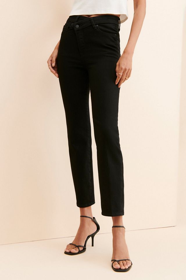 Good American Classic Crossover Jeans #2