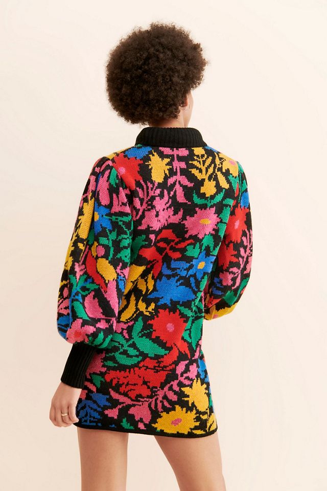 FARM Rio Tropical Garden Sweater Dress #2