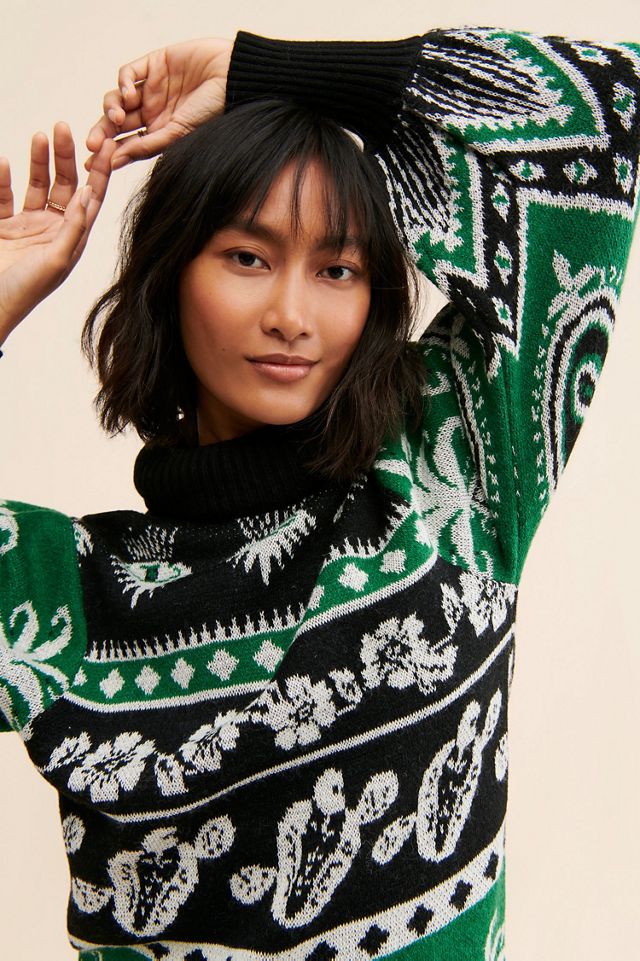 FARM Rio Mystic Scarf Sweater Dress #2