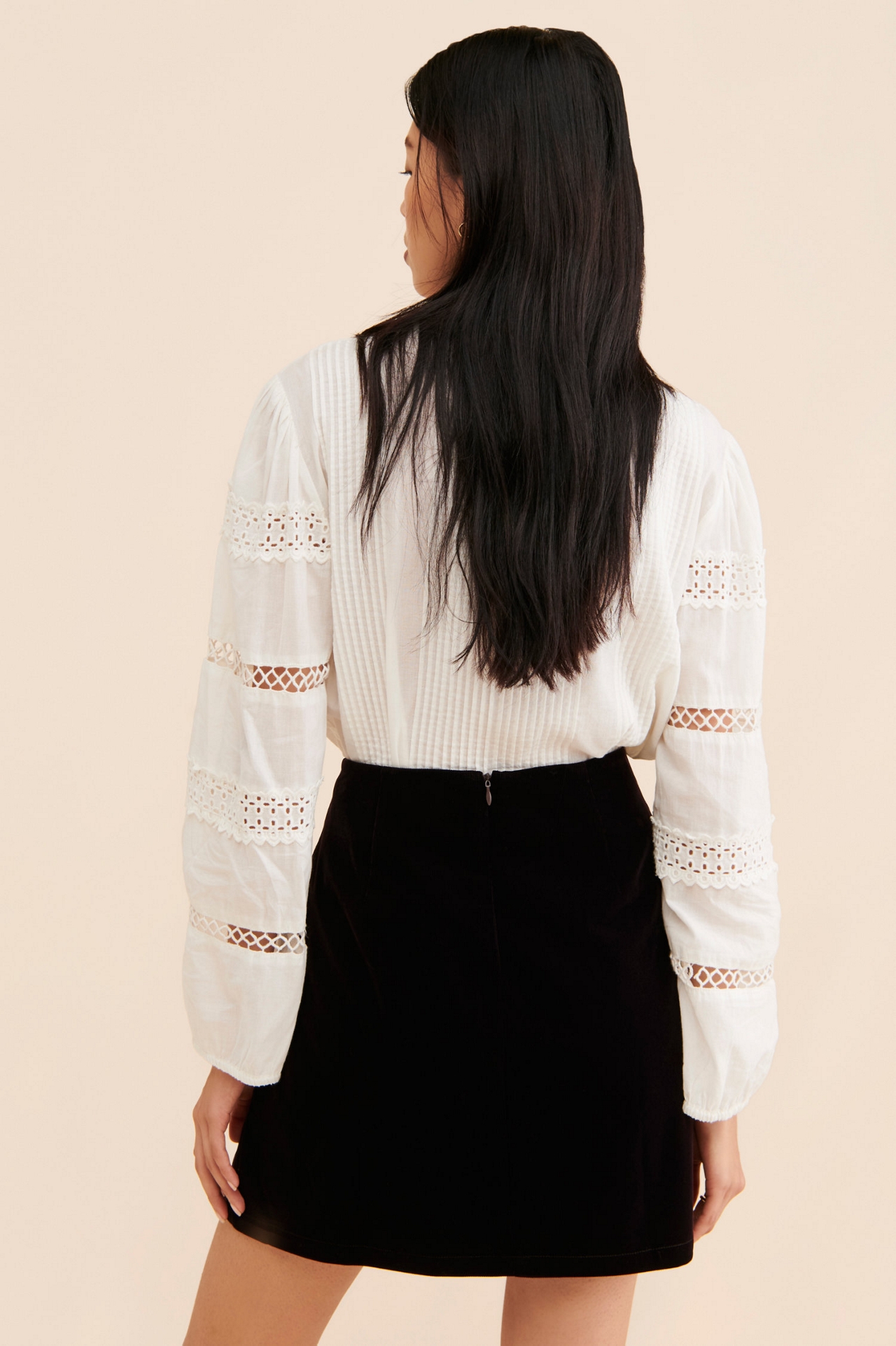 FRENCHMAUVE Emma Corduroy Mini Skirt