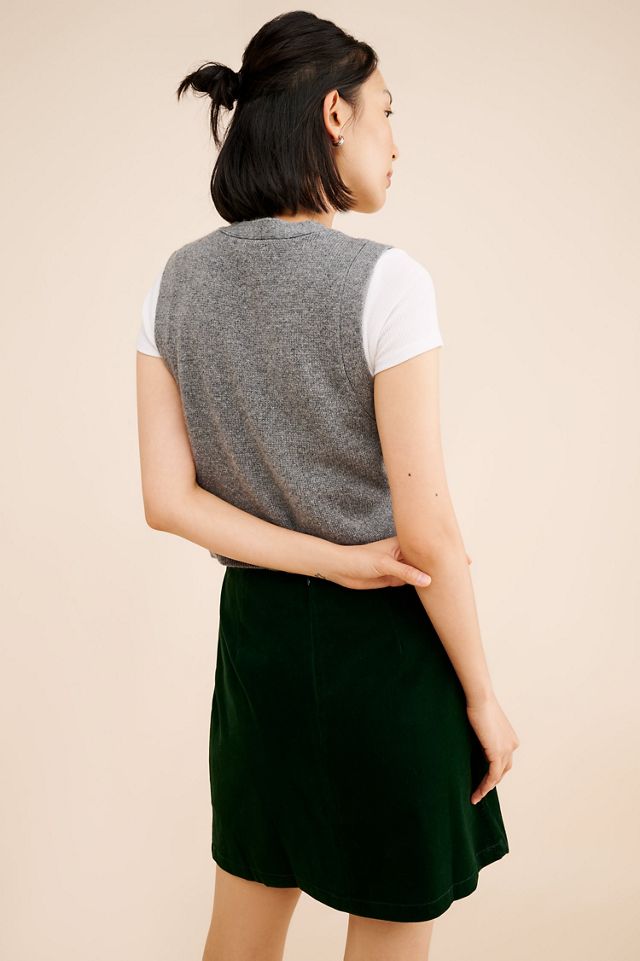 FRENCHMAUVE Emma Corduroy Mini Skirt #1