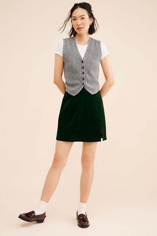 FRENCHMAUVE Emma Corduroy Mini Skirt #2