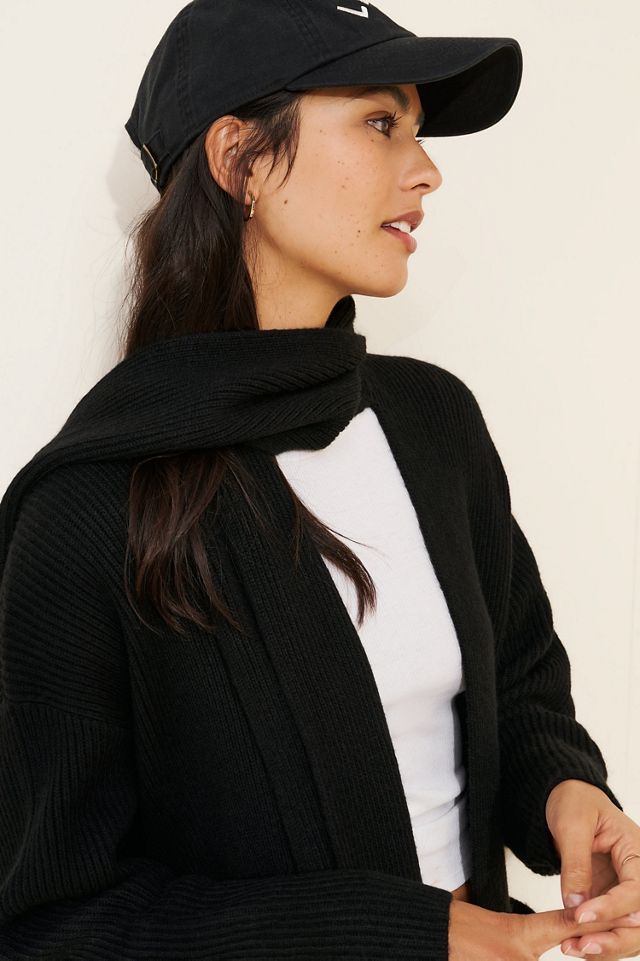 ASTR the Label Noemi Wool Blend Longline Cardigan #1