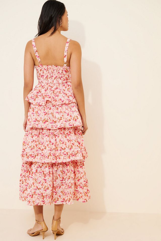 ASTR the Label Midsummer Eyelet Maxi Dress #1