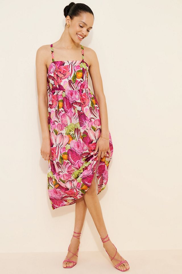 Rachel Antonoff Rebecca Silk Blend Midi Dress #3