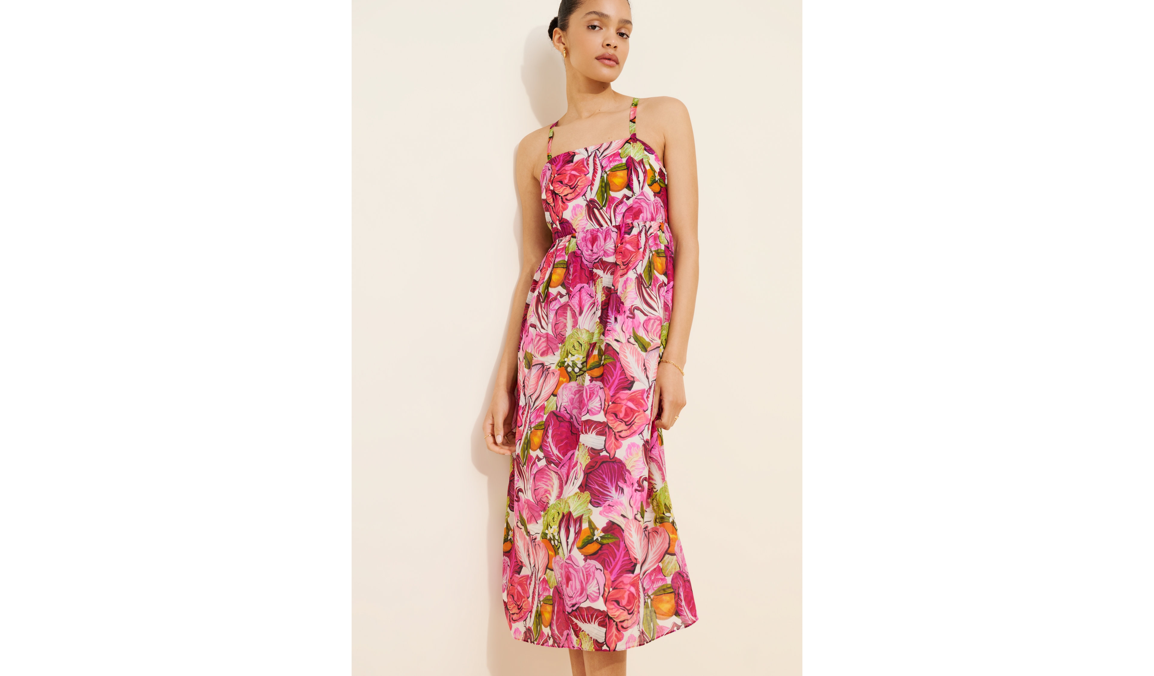 Rachel Antonoff Rebecca Silk Blend Midi Dress