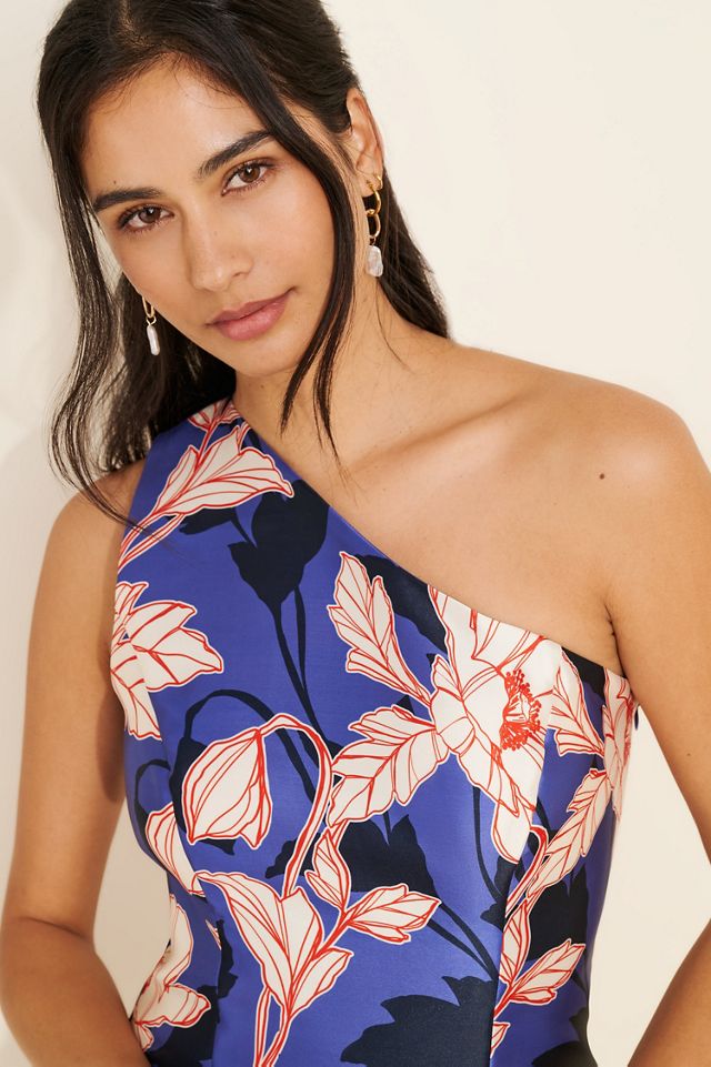 Hutch One-Shoulder Drop Waist Mini Dress #4